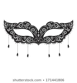 Masquerade Mask Drawing, Free Victor, White Masquerade Mask, White Masquerade, Black Masquerade Mask, Lace Masquerade Masks, Owl Mask, Fashion Design Drawing, Mask Drawing