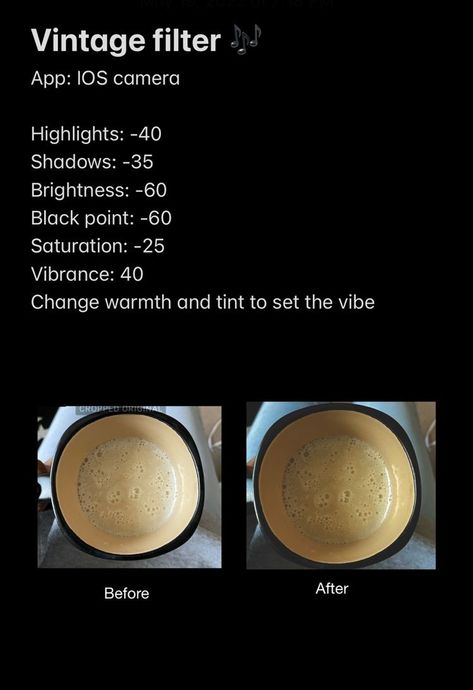 Film Edit On Iphone, Film Aesthetic Edit Iphone, Edit Food Photos On Iphone, Editing Pics On Iphone, Best Iphone Edit Settings, Filters Apple Photos, Professional Photography Editing Apps, Editing Settings Iphone, Ios Editing Filters Aesthetic