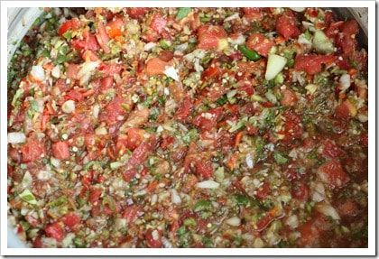 Canning Salsa. Your neighbors are going to ask you to share your recipe when you make them this salsa! Can Salsa Recipe Canning, Canning Salsa Recipes, Cucumber Salsa Recipe, Canned Salsa Recipes, Salsa Canning Recipes, Mason Jar Recipe, Canning Salsa, Cucumber Salsa, Salsa Recipes