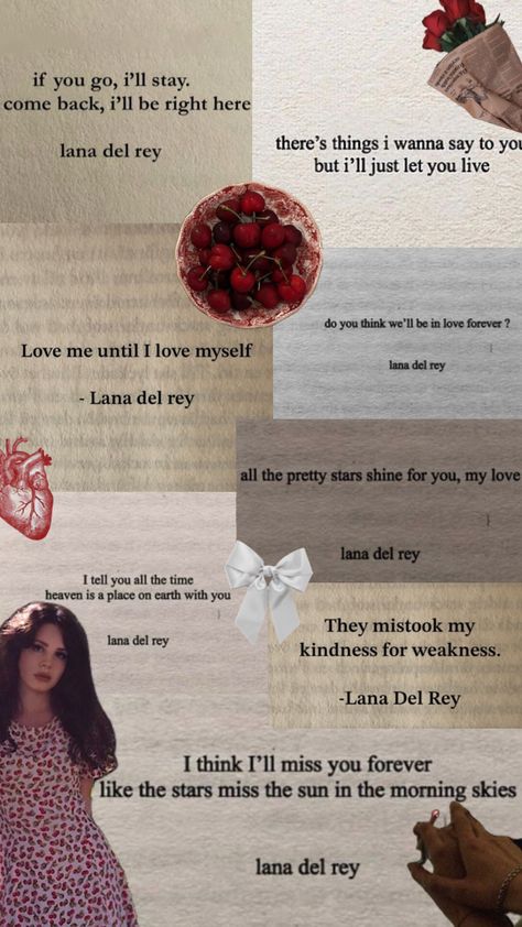 #lanadelrey #cherry #quotes Cherry Quotes, Song Captions, Lana Del Rey Quotes, Lana Del Rey Aesthetic, Rey Aesthetic, Ill Miss You, Music Quotes Lyrics Songs, Pretty Star, Cartoon Character Pictures