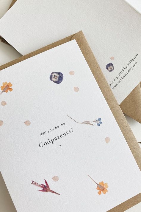 Godparents Invitation, Godmother Proposal Ideas, Godparents Proposal Ideas, Do You Want To Be My Godparents Ideas, Can You Be My Godparents Invitation, Asking People To Be Godparents, Asking Godparents, Godparent Request Ideas, Godparent Request