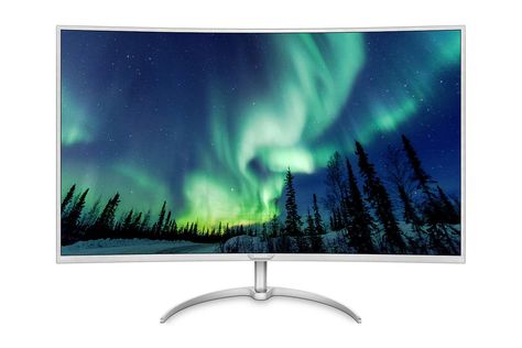 philips introduces bdm  uw inch curved k monitor Monitor Lizard, Monitor Speakers, Mac Mini, Lcd Monitor, Usb Hub, Microsoft Windows, Detailed Image, 16 9, Computer Monitor