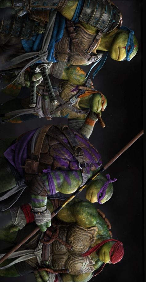 Tmnt Wallpaper, Ninja Turtles 2, Turtle Wallpaper, Leonardo Ninja Turtle, Kung Fu Panda 3, Ninja Turtles Movie, Ninja Turtles Artwork, Tmnt Art, Marvel Artwork