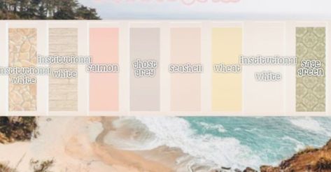 Blush Color Scheme Bloxburg, Blush Color Palette Bloxburg, Blush House Color Scheme Bloxburg, Bloxburg Blush House Color Scheme, Bloxburg Beach Color Scheme, Bloxburg Spring Color Schemes, Bloxburg Blush Color Scheme, Bloxburg Color Pallete Aesthetic, Bloxburg Summer Color Schemes