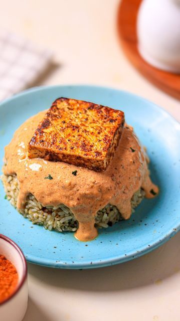 Paneer Rice Bowl, Peri Peri Paneer, Peri Peri Masala, Paneer Rice, Herbed Rice, Grilled Paneer, Peri Peri Sauce, Happy Eating, Box Recipes