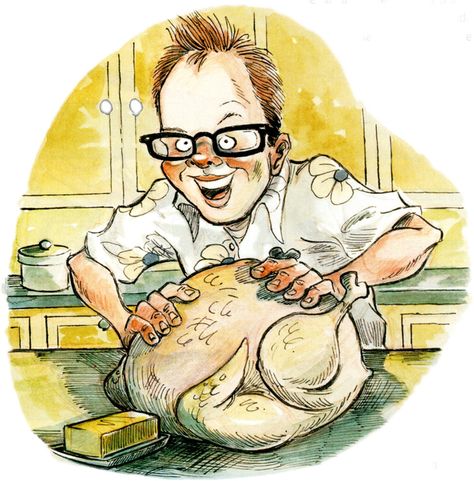 I remember my first turkey. I was 25; it was 20 pounds. I had no idea what I was doing, so I snagged a recipe from a glossy food mag that promised to produ Alton Brown Turkey, Turkey In Oven, Perfect Roast Turkey, Perfect Turkey, Frozen Turkey, Best Thanksgiving Recipes, Alton Brown, Low Sodium Chicken Broth, Turkey Breast