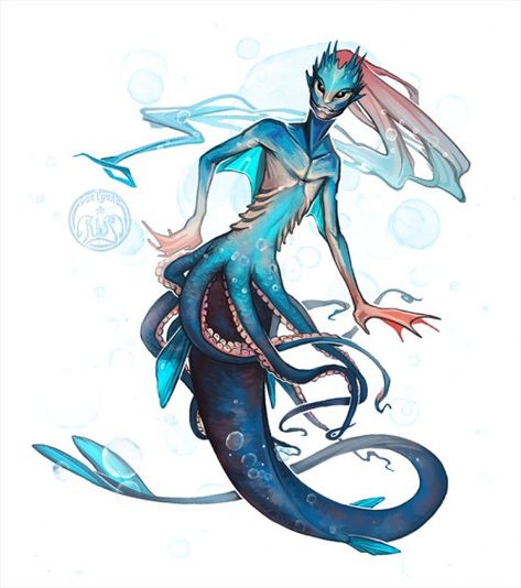 Fish Alien, Scifi Character Design, Humanoid Creatures, Marine Theme, Space Fantasy, Ocean Design, Alien Concept, Alien Races, Alien Concept Art