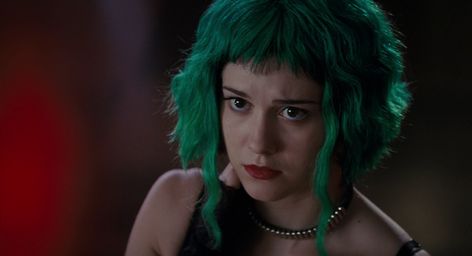 Characters With Green Hair, Scot Pilgrim Vs The World, Ramona Flowers Hair, Ramona Flowers, Slay Girl, Manic Pixie Dream Girl, Scott Pilgrim Vs. The World, Scott Pilgrim Vs The World, Mary Elizabeth Winstead