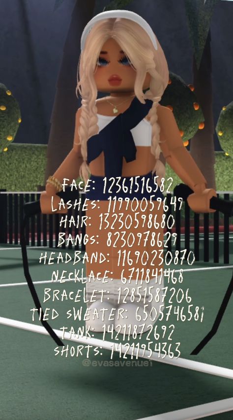 Berry Avenue Code For Brown Hair, Bloxburg Outfit Codes Swimsuit Preppy, Realistic Face Bloxburg Code, Gym Fit Codes Bloxburg, Bloxburg Asset Id Codes Clothes, Blonde Ponytail Bloxburg Code, School Fits Berry Ave, Berry Avenue Overall Codes, Blocksburg Outfit Codes Y2k