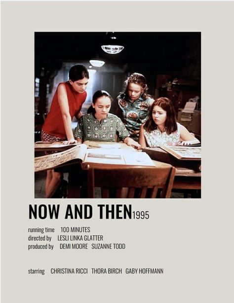 Now And Then Movie Poster, Now And Then Poster, Fall Movies, Movie Recs, Wonder Land, Movie Cinema, Film Posters Vintage, Now And Then Movie, Demi Moore