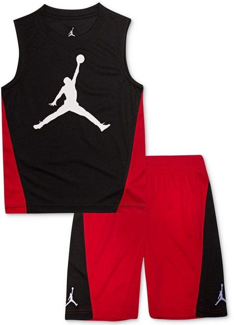 Basketball Outfit, Jordan T Shirt, Shirts For Boys, Jordan Logo, Mens Casual Outfits Summer, Basketball T Shirt, Cool Outfits For Men, Sleeveless T Shirt, Boys Set