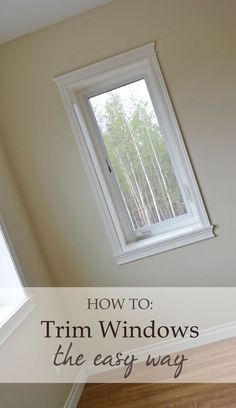 Craftsman Window, Craftsman Window Trim, Interior Window Trim, Window Casing, Interior Windows, Trim Work, Window Trim, Home Repairs, Diy Home Improvement