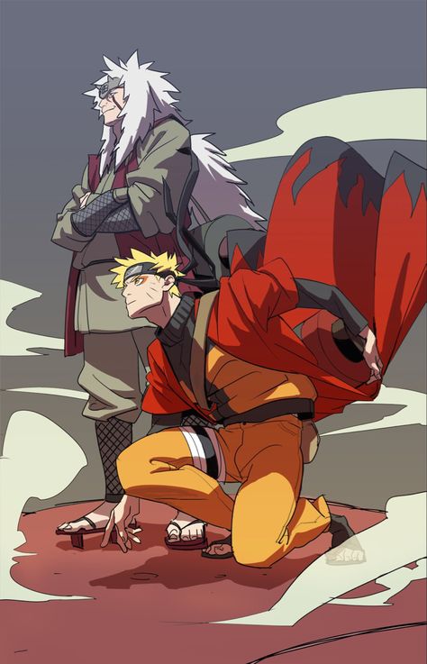 Jiraiya And Tsunade, Naruto Jiraiya, Poses Manga, Dengeki Daisy, Naruto Minato, Ouran Host Club, Naruto Uzumaki Art, Naruto Fan Art, Naruto Shippuden Characters