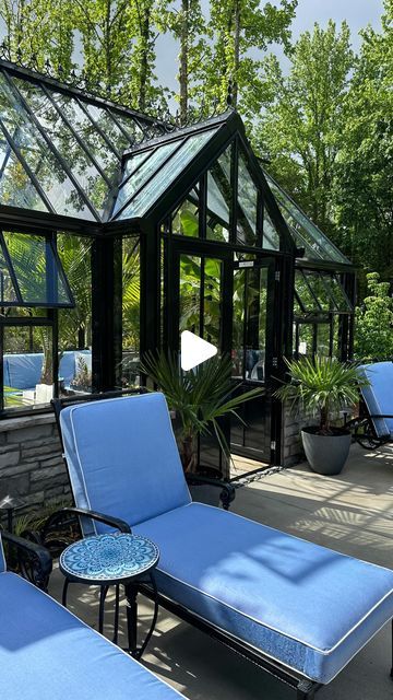 Kelly Ladwig - Nashville Realtor on Instagram: "I got a call from my friend @luxurylensnash the other day, inviting me over for coffee, saying he had “something he wanted to show me”. . What I saw pretty much blew me away. He’s turned his backyard into a complete wonderland, anchored by a @hartleyusa greenhouse. You guys, it was one of the most beautiful things I’ve seen. And, as we sat there, drinking our coffee, it left me so inspired at the possibilities. His family uses it as another living space all year round. But it could be a pool house or a pool house. What would you use it for? . The lesson here… you don’t need massive space to make massive impact in your own backyard! . Home: @luxurylensnash  Greenhouse: @hartleyusa + @hartley_botanic  Video: @homeonanashvillehill  . #greenhouse European Cottage, Glass House, Pool House, A Call, Show Me, Beautiful Things, My Friend, Nashville, Most Beautiful