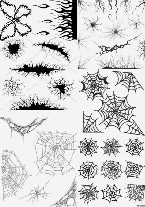 Tattoo Ideas Arm Sleeve Men, How To Draw Barbed Wire Step By Step, Grunge Tattoo Ideas Drawings, Simple Dark Tattoos, Tato Minimal, Grunge Tattoo, Web Tattoo, Sharpie Tattoos, Cute Tiny Tattoos