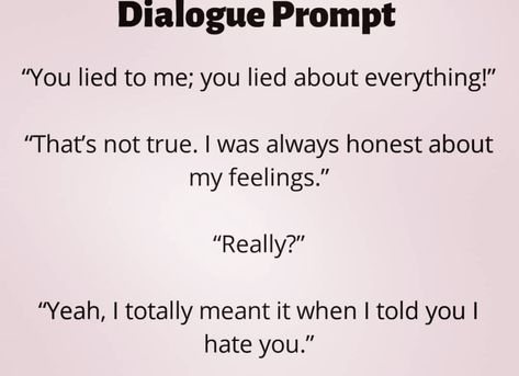 Promt List Writing, Promt List, Writing Prompts Funny, Writing Humor, Story Writing Prompts, Book Prompts, Writing Prompts For Writers, Writing Dialogue Prompts, Dialogue Prompts