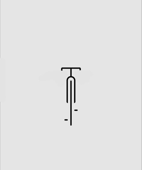 Cycling Tatoos Ideas, Minimalist Cycling Tattoo, Bike Outline Tattoo, Fine Line Bike Tattoo, Tandem Bike Tattoo, Cycling Art Drawing, Cyclist Tattoo, Biking Illustration, Bike Tattoo Ideas