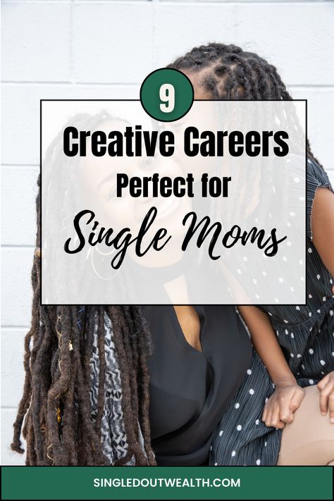 Single moms need flexibility the most. These 9 creative careers are perfect for single moms who want to have more freedom when it comes to their careers Luxury Lifestyle Single Mom, Single Mom Must Haves, Single Mom House, Jobs For Single Moms, Mom Life Quotes Funny, Single Mom Help, Single Working Mom, Mom Lifestyle, Single Mom Life