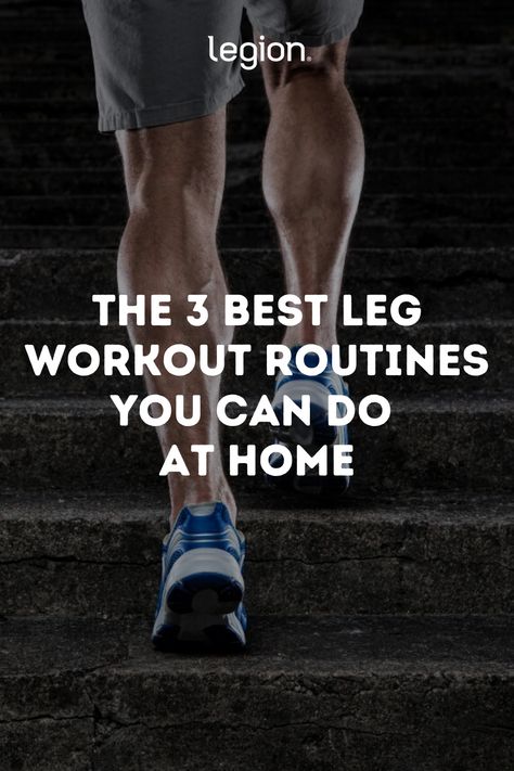 The 3 Best Leg Workout Routines You Can Do at Home Looking for challenging, effective, at-home leg workout routines? Whether you have dumbbells, bands, or just your bodyweight, this article is for you. https://bit.ly/3dDNvYu Daily Leg Workout At Home, Leg Workout At Home For Men, At Home Leg Workout For Men, Home Leg Workout Men, Leg Workout Men, Leg Workout Routines, Leg Workout For Men, Leg Exercises At Home, Leg Workouts For Men