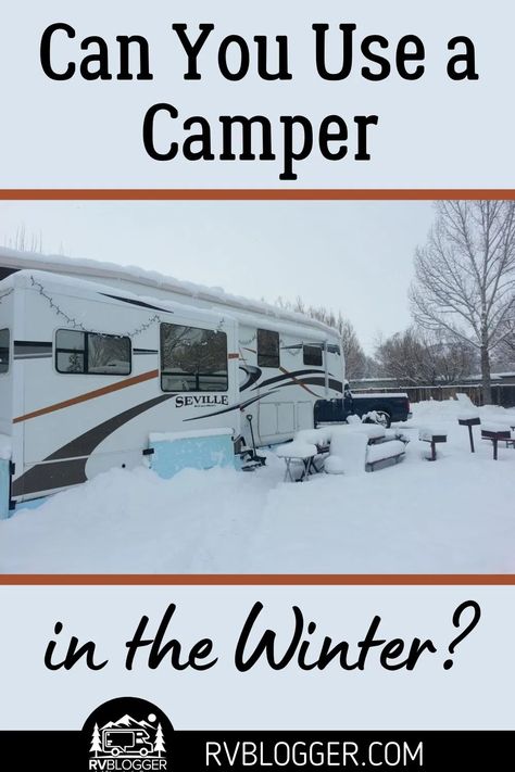 Winterize Camper, Camper Checklist, Vehicle Camping, Rv Winterizing, Camper Maintenance, Rv Camping Tips, Camper Organization, Rv Travel Trailers, Travel Trailer Camping