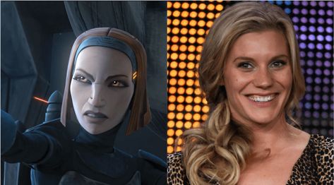 "The Mandalorian" Casts Katee Sackhoff as Bo-Katan Kryze in Season 2! Ashley Eckstein, Bo Katan, Katee Sackhoff, Cara Dune, High Ground, Star Wars Merchandise, Ahsoka Tano, Galactic Empire, Battlestar Galactica