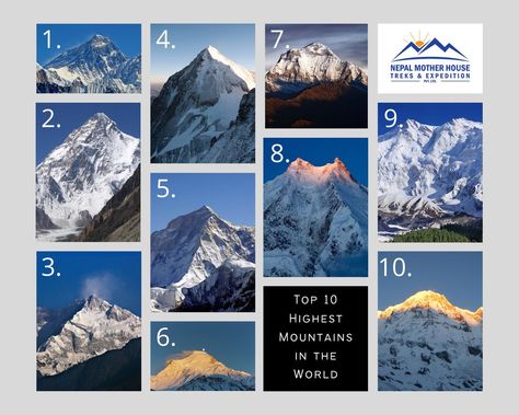 Where Are the 10 Highest Mountains in the World Located? Here is a List of 10 Highest Mountains in the World, Top 10 Highest Mountains in the World with Countries in the World and Their Location. Liz On Top Of The World, Tallest Mountains In The World, Highest Mountains In The World, Indian Wedding Album Design, Nepali Mountain, Cho Oyu, Greater Nepal Map, Nanga Parbat, Top Of Mount Everest