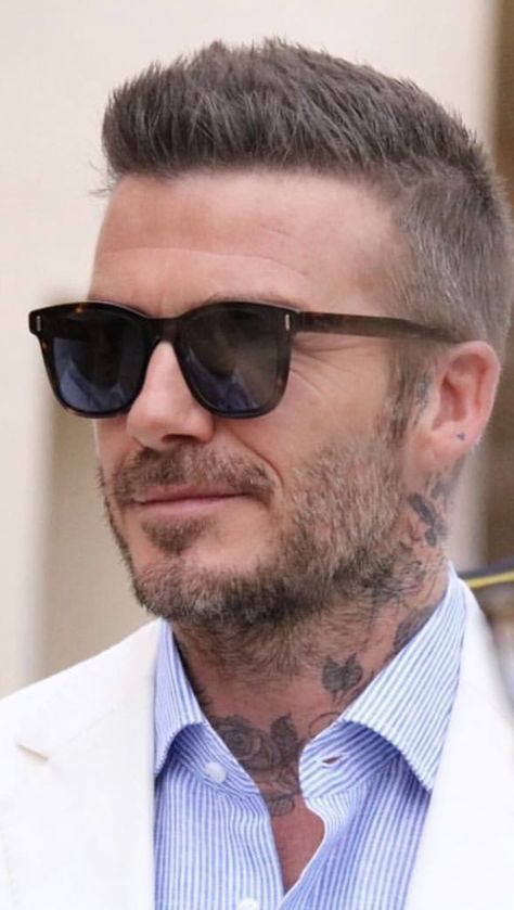 David Beckham Haircut, Beckham Haircut, David Beckham Suit, David Beckham Hairstyle, Haircuts For Balding Men, Beckham Hair, High And Tight Haircut, David Beckham Style, Hairstyle Names