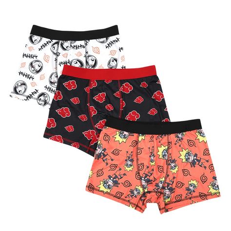 Naruto Merchandise, Mens Boxer Briefs, Cartoon Fan, Perfect Pant, Anime Cartoon, Naruto Anime, Best Birthday Gifts, Bright Designs, Boxer Briefs