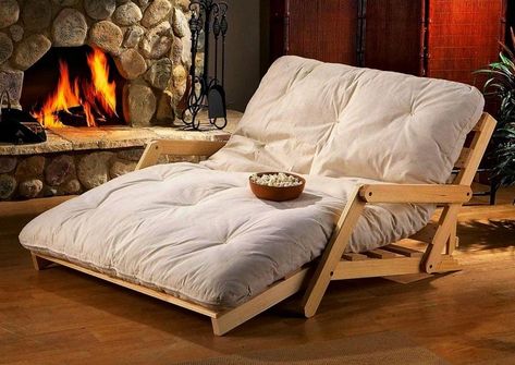 Comfy Futon, Futon Decor, Cuddle Chair, Futon Chair, Smart Tiles, Extra Bed, Rustic Furniture, Futon, Cool Furniture