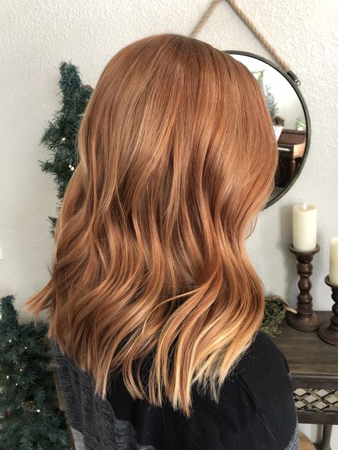 Strawberry Blonde Hair Maintenance, Best Hairstyles Of 2023, Dusty Strawberry Blonde Hair, Light Brown To Ginger Balayage, Auburn Strawberry Blonde Hair, Strawberry Blonde Gloss, Strawberry Bayalage, Strawberry Blonde With Copper Lowlights, Brown Hair To Strawberry Blonde