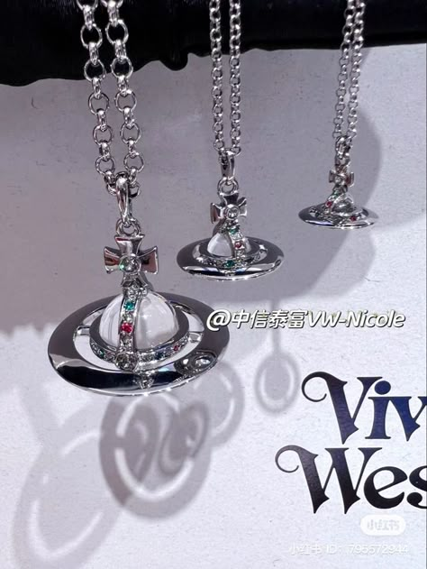 Vivienne Westwood Tiny Orb Necklace, Vivienne Westwood Lighter Necklace, Vivienne Westwood Orb Necklace, Westwood Jewellery, Celestial Globe, Westwood Necklace, Vivian Westwood, Vivienne Westwood Jewelry, Clock Necklace