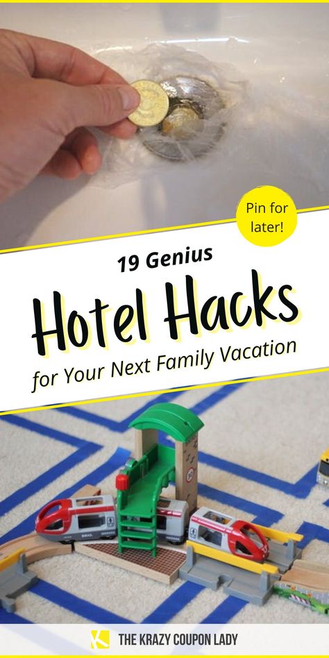 Hotel Room Hacks, Living In A Hotel, Hotel Hacks, Movie Rental, Wash Clothes, Kid Hacks, Hotel Chain, Hotel Staff, The Krazy Coupon Lady