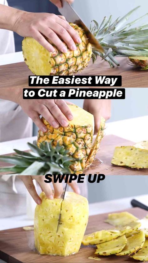 How To Cut Pineapple, How To Slice A Pineapple, Pineapple How To Cut, How To Cut A Pineapple, How To Cut A Pineapple Easy, How To Open A Pineapple, How To Slice Pineapple, How To Core Pineapple, Cut A Pineapple