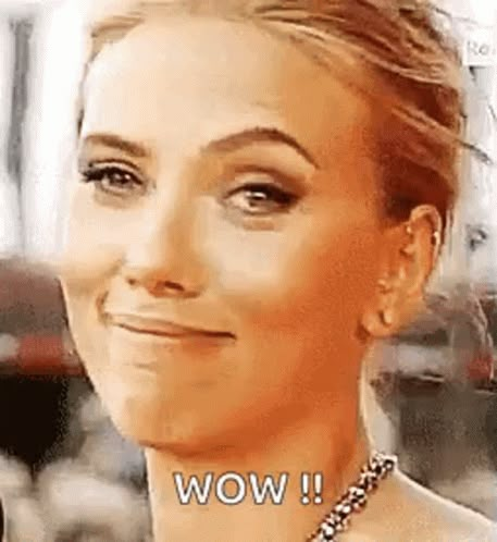 Wow Scarlett Johansson GIF - Wow Scarlett Johansson Smile - Discover & Share GIFs Scarlett Johansson Gif, Наташа Romanoff, Animiertes Gif, Ghost World, Clint Barton, Natasha Romanoff, Fan Fiction, Steve Rogers, Tony Stark