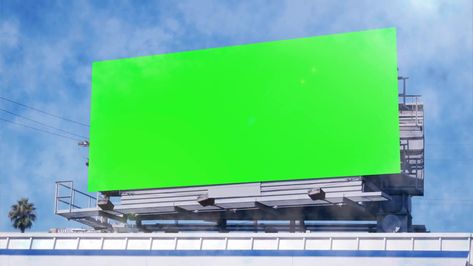 Green screen. Billboard on the street Stock Footage #AD ,#Billboard#screen#Green#Footage Billboard Green Screen, Green Screen Photography, Screen Photography, Pop Up Banner, Street Stock, Green Background Video, Sign Post, Green Screen, Green Background