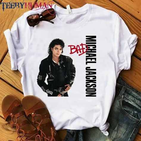 Retro Vintage Michael Jackson Bad Tour T-Shirt Music Tour T-Shirt Retro Music Shirt Check more at https://teebyhuman.com/product/retro-vintage-michael-jackson-bad-tour-t-shirt-music-tour-t-shirt-retro-music-shirt/ Vintage Michael Jackson, Michael Jackson Bad Tour, Jackson Bad, Michael Jackson Bad, Retro Music, Tour T Shirts, Gift For Men, Michael Jackson, Unisex Shirt