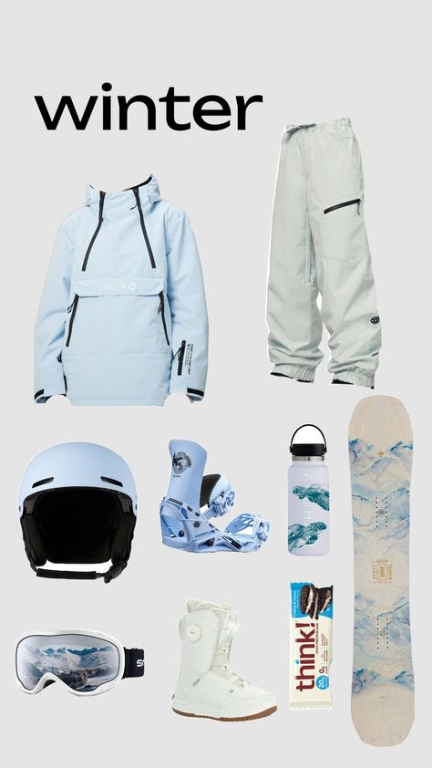 Cute Snowboards, Dope Snowboard Outfit, Snowboarding Outfits, Snowboarding Equipment, Ski Girls, Ski Outfits, Snow Boarding, Snowboarding Trip, Snowboard Gear