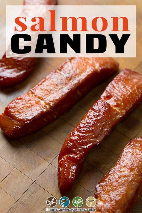 Candy Smoked Salmon Recipe, Candy Salmon Recipe, Salmon Jerky In Smoker, Candy Salmon Smoked, Salmon Brine Recipe, Smoked Salmon Jerky, Salmon Brine For Smoker, Salmon Candy Smoked, Candied Salmon Appetizer