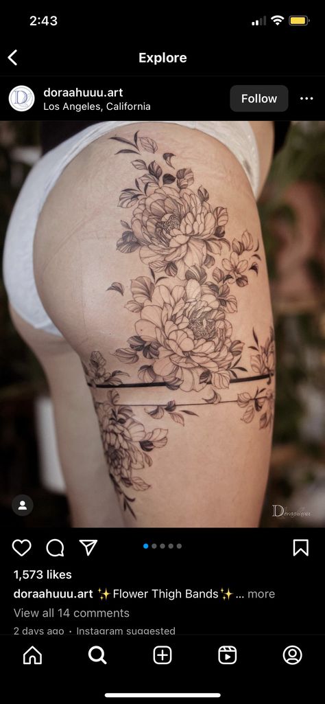 Band Tattoo Women, Thigh Band Tattoo Women, Thigh Band Tattoo, Png Tattoo, Floral Hip Tattoo, Leg Band Tattoos, Vampire Tattoo, Thigh Band, Tattoo Band