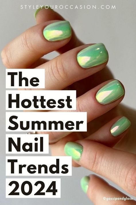 2024 Summer Nail Trends. Whether you’re looking for cute funky nails, pink bling acrylic nails, almond, short, square, pink, simple, or bright summer nail ideas, we have the best summer nail style ideas and spring nail inspo for you! Click through for the best summer nail designs. Fun Nail Color Ideas, Gel Nail Trends 2024, Nails Trendy 2024, Nails Color 2024, Trendy Summer Nails 2024 Square, Summer 2024 Nails Ideas, Summer 2024 Nails Trend, May Nails Ideas 2024 Short, Nails Trend 2024