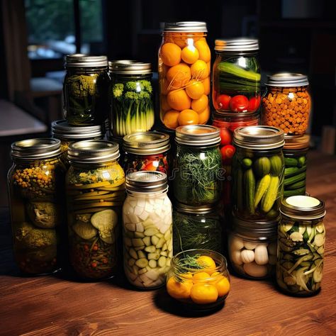 Harvesting many types of fermented gut healthy pickles in mason jars royalty free stock photography Vector Poster, Stock Photography Free, Pickles, Stock Photography, Mason Jars, Royalty, Stock Images, Royalty Free, Photography