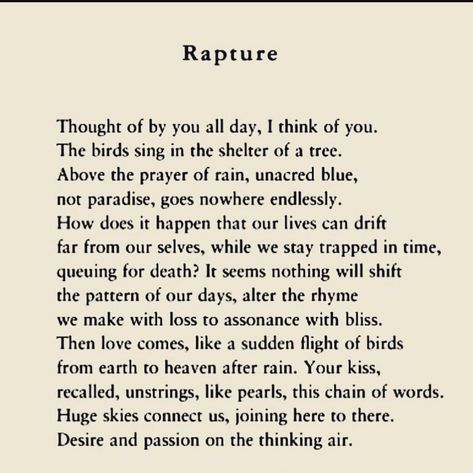 Poetry is Not a Luxury on Instagram: “huge skies connect us ⛅️ ‘Rapture’ by #carolannduffy” Carol Ann Duffy Poems, Autumn Poetry, Poetic Devices, Carol Ann Duffy, Carol Ann, Joseph Campbell, Beautiful Poetry, Poetic Justice, Literature Quotes