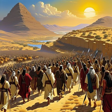 The Israelites broke camp and left Succoth on their journey to Etham along the edge of the wilderness. As they continued their trek, they arrived at P... -  #Journey #Noahs #wilderness Dark Images, They Left, Promised Land, Trivia Quiz, Bible Scripture, Red Sea, The Wilderness, Video Image, Unique Image