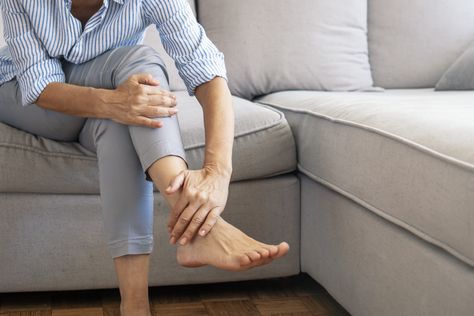 A doctor explains what causes paresthesia, or that tingling pins-and-needles feeling in your feet, hands, legs or other body parts, and when to get medical help. Ms Symptoms In Women, Pins And Needles Feeling, Multiple Sclerosis Symptoms, Calf Cramps, Ms Symptoms, Aching Legs, Restless Leg Syndrome, Ankle Pain, Leg Cramps