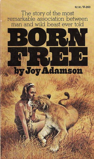 Born Free 1960 Best Seller  This is Joy Adamson's memoir about her travels to Africa and her adventures as the surrogate mother of Elsa, a lioness cup who was orphaned. This book has long been targeted at younger readers in order to raise their environmental awareness. A film adaptation of the memoir was released in 1966 starring Virginia McKenna and Bill Travers. Books Nooks, Joy Adamson, 1970s Childhood, Fav Books, Born Free, Book Companion, Retro Ads, Sweet Memories, Life Inspiration