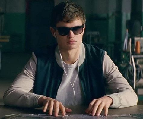 Movie Character Halloween Costumes, Character Halloween Costumes, Varsity Jacket Outfit, Edgar Wright, Ansel Elgort, Baby Driver, Mens Halloween Costumes, Man Character, Charli Xcx