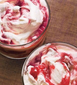 Yummy Spring Desserts, Dessert Recipes Baked, Sherlock Holmes Party, Rhubarb Fool, Hasty Pudding, Fool Recipe, Fruit Fool, Freeze Rhubarb, Desserts Pudding