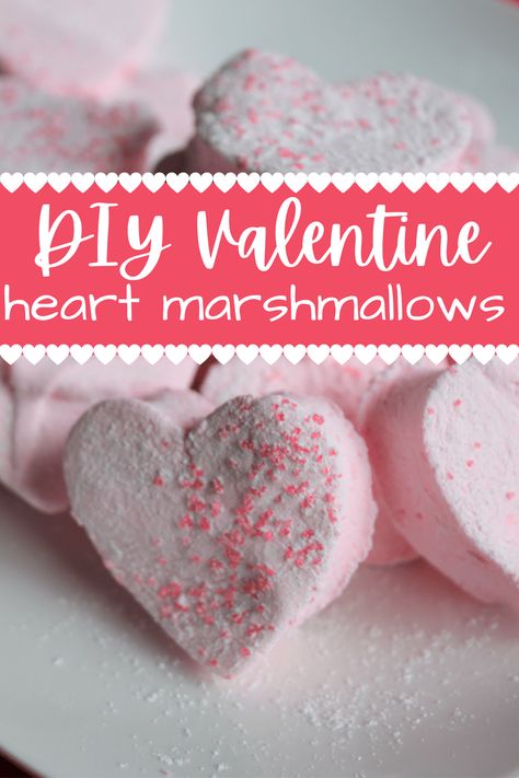 Easy DIY Valentine Heart Shaped Marshmallows - A Sprinkle of Joy Marshmallow Homemade, Diy Marshmallows, Valentine Charcuterie Board, Valentine Charcuterie, Shaped Marshmallows, Valentines Board, Heart Marshmallows, Homemade Marshmallow Recipe, Marshmallow Recipe