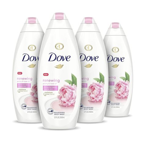 Liquid Body Wash, Dove Body Wash, Foaming Hand Wash, Oil Body Wash, Beauty Day, Bathroom Stuff, Beauty Bath, Peony Rose, Layers Of Skin