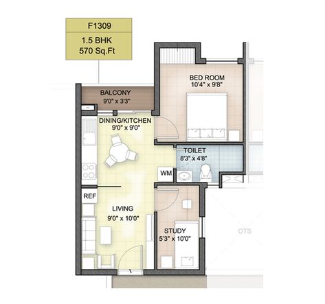 1bhk Studio Apartment Plan, 1bhk Plan Layout, 1 Bhk Flat Plan, Small 2bhk Flat Plan, 1bhk Apartment Plan Layout, 1bhk Flat Plan, 2 Bhk Flats Plan, 1 Bhk Plan Layout, 1bhk Floor Plan